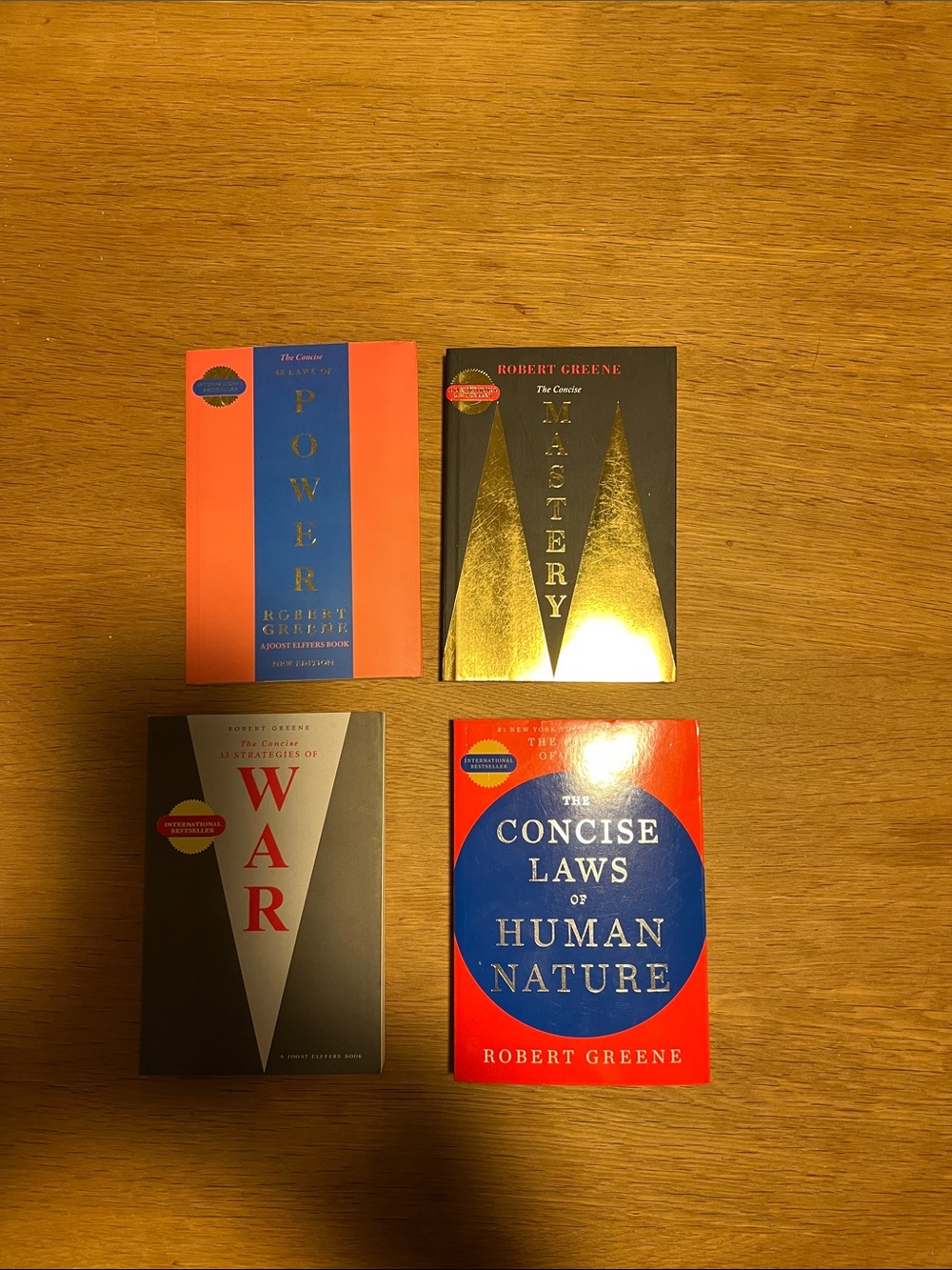 Red & Blue 'The Concise Laws of Human Nature' Paperback
